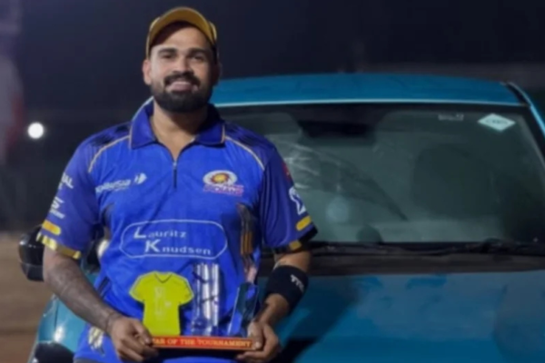 Ketan Mhatre Biker Man tennis cricket player